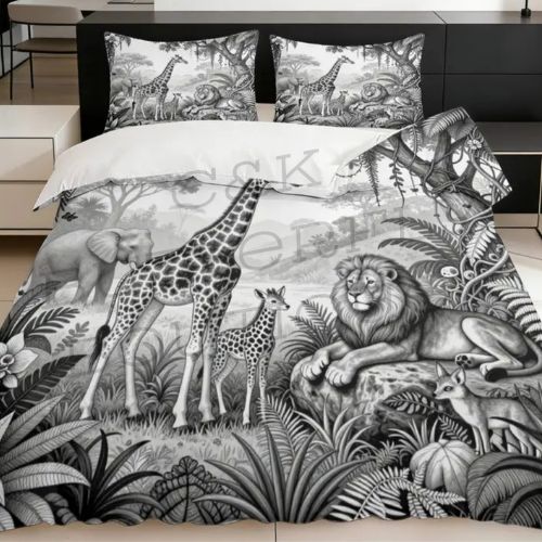 Safari Animal Bedding Set