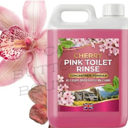 Cherry Pink Toilet Rinse