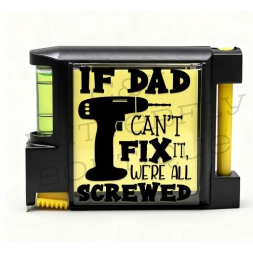 Funny Dad Tool-Themed Desk Décor Sign