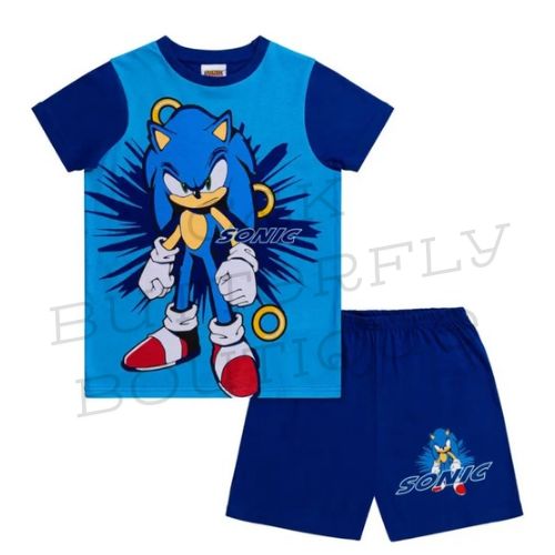 Kids Sonic Character Pj set