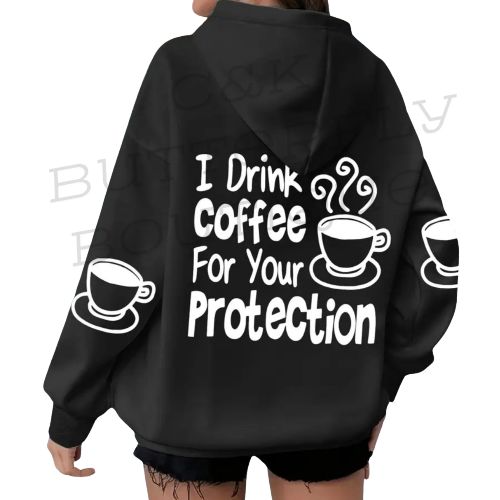 oversized casual hoodie