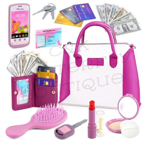 Toy Handbag Pretend Play Makeup Set