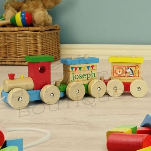 Personalised Circus Toy Train