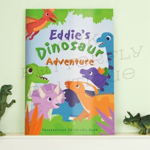Personalised Dinosaur Adventure Story Book