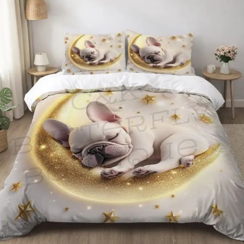 French Bulldog-themed 3-piece