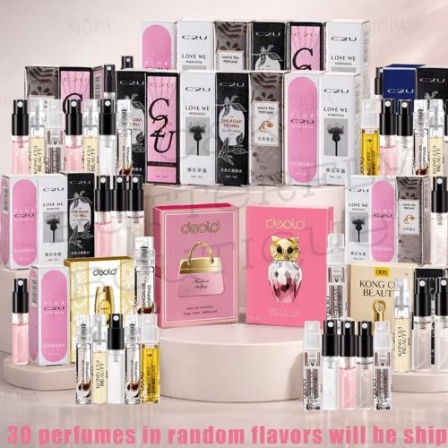30-piece random mini perfume set
