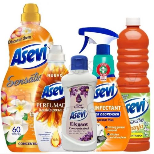 Asevi Orange Cleaning Bundle: