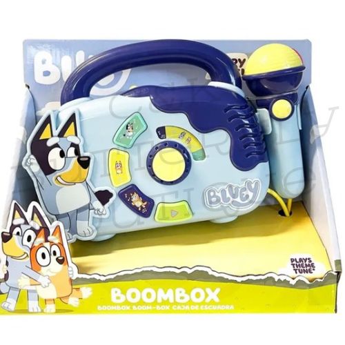 💙🎤 Bluey Boombox with Microphone 🎤💙