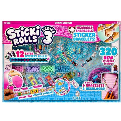 Sticki Rolls Sticki Station Series 3 Sticker Bracelet Jewellery Kit