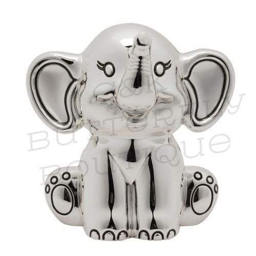 Bambino Silver Plated Money Box 