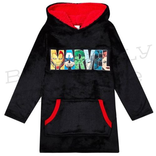 Kids Marvel Fleece Hoodie Blanket - One Size