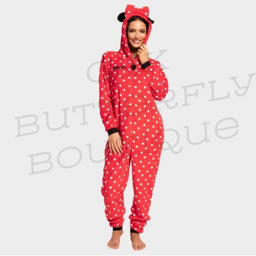 Womens Minnie Mouse Onesie