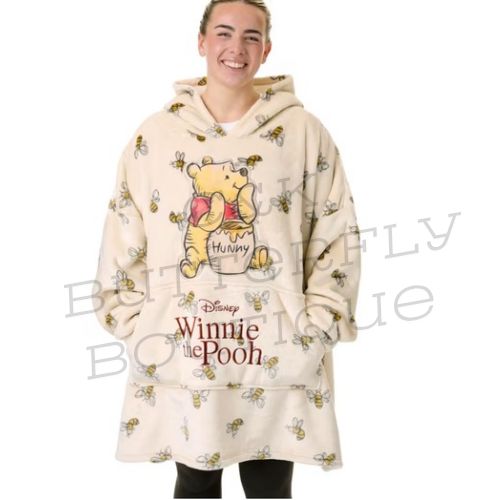 🍯🐝 Winnie the Pooh Oversized Hooded Blanket 🐝🍯