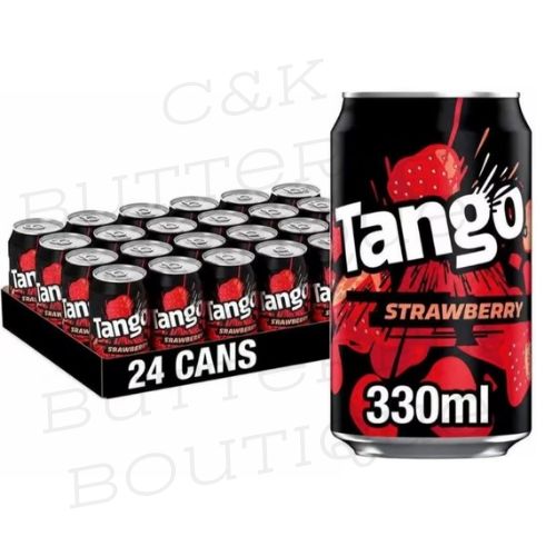 🍓🥤 TANGO STRAWBERRY – 24 CAN CASE! 🥤🍓