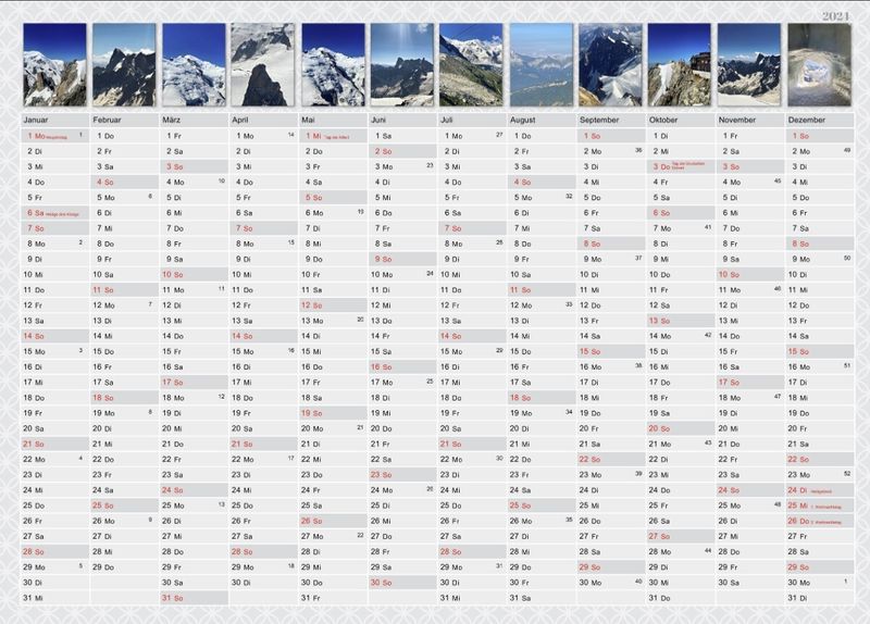 Poster-Kalender