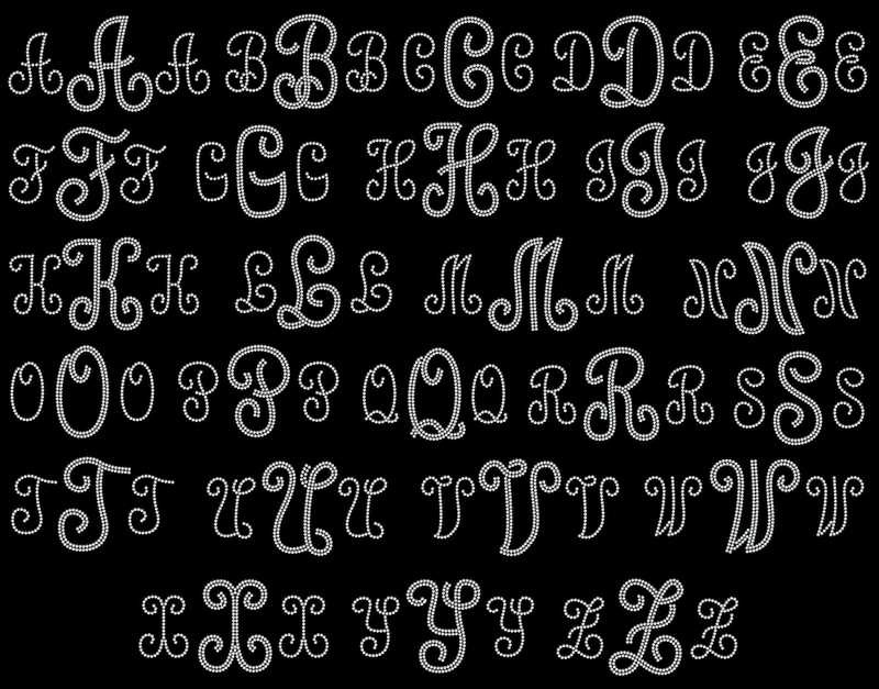 Monogram Fancy Large