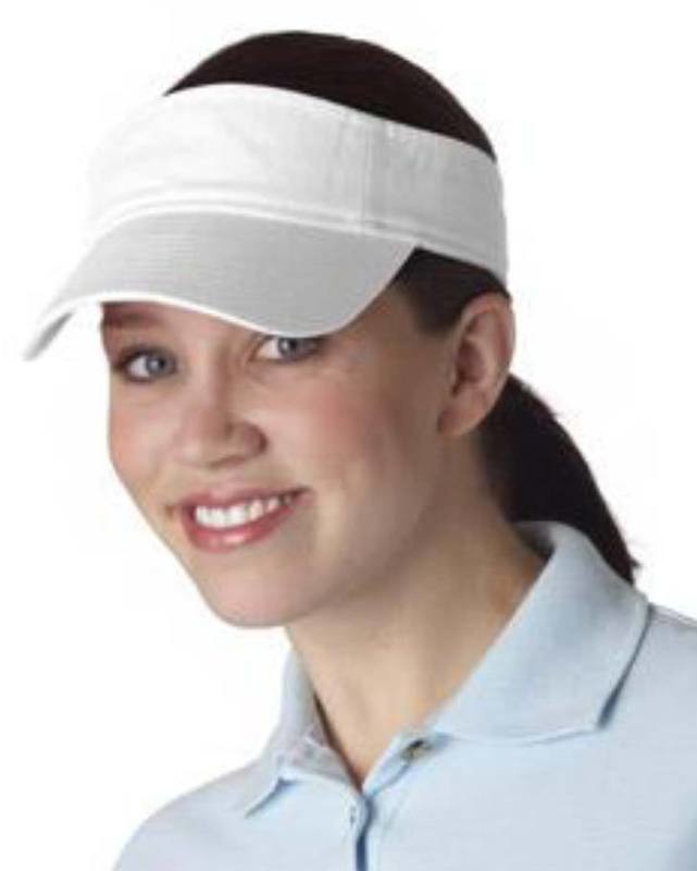 UltraClub Chino Cotton Twill Visor