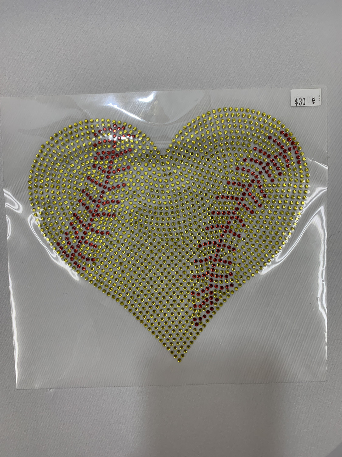 Softball Heart Mega Large
