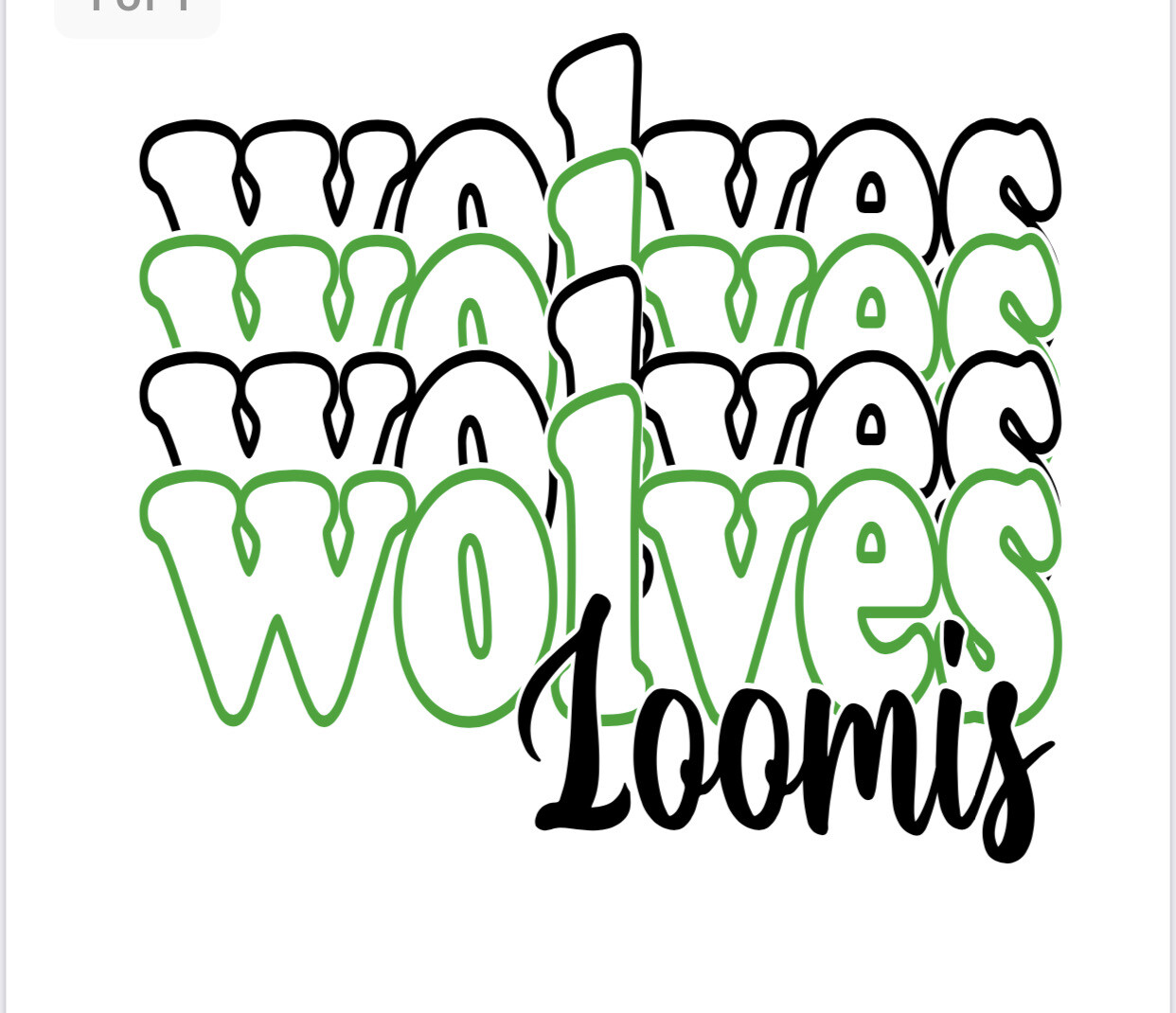 Wolves Loomis Repeat