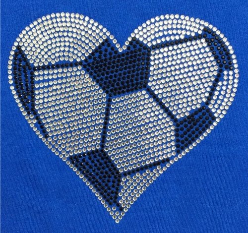 Soccer Ball Heart Mega medium