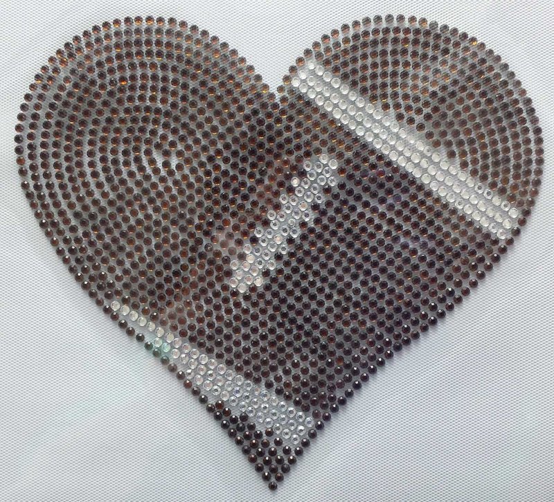 Football Heart Mega Medium