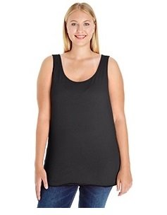 LAT Ladies Curvy Tank