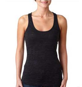 Next Level 6533 Women&#39;s Burnout Razor Tanks