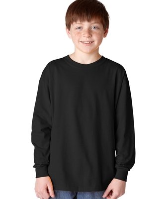 Gildan 5400B Youth Crew Neck Long-sleeved Tees