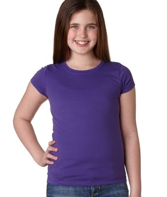 Next Level 3710 Youth Princess Short-sleeved Tees