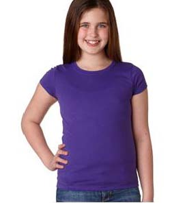 Next Level 3710 Youth Princess Short-Sleeved Tees