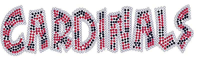 Cardinals Funky Font