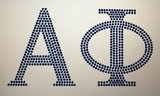 Greek Letters, 4&quot;