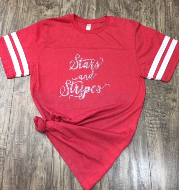 Stars and Stripes Football Jersey
