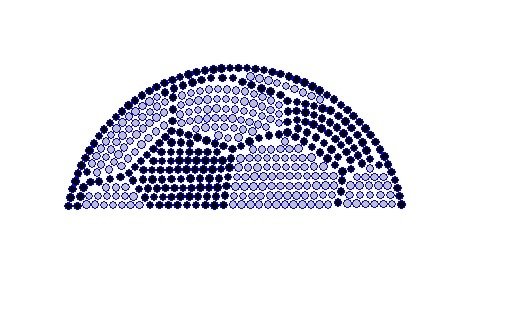 Soccer Ball Half