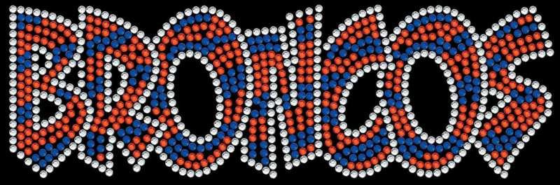 Broncos Funky Font