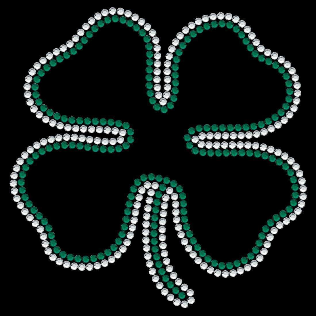 4 Leaf &quot;Outline&quot; Clover/Shamrock