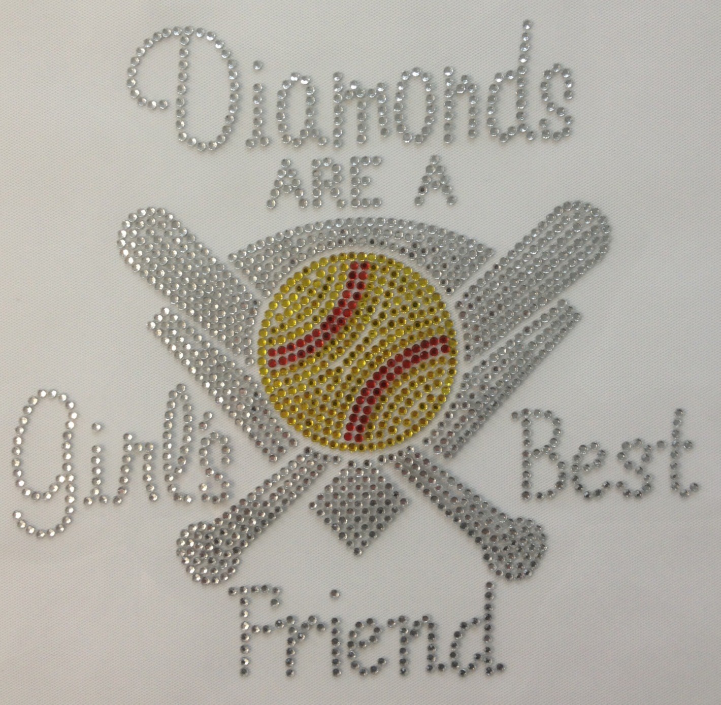Diamonds are a Girls BF Softball