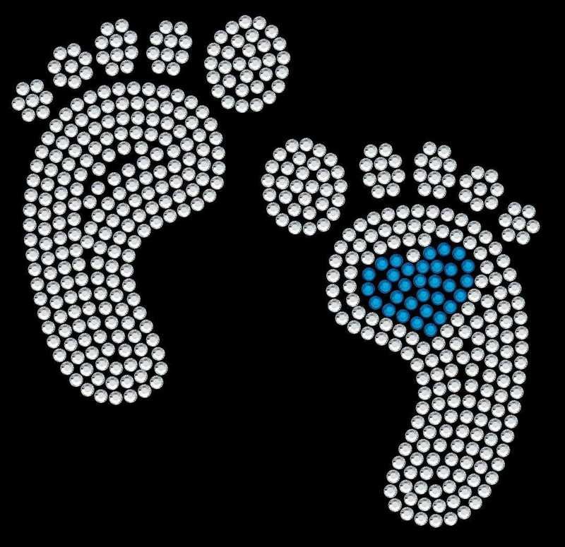 Feet/Footprints Small Heart