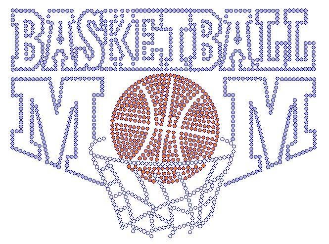 Basketball Mom W/Net Medium