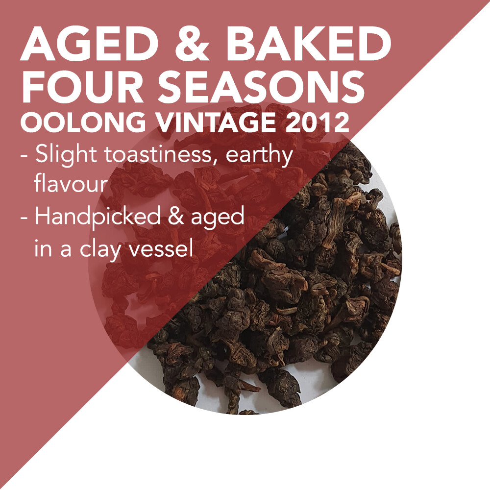 Aged and Baked Four Seasons Oolong - Vintage 2012