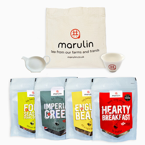 Marulin Tea Lover's Hamper Mini-Tote - Choose Your Own Tea