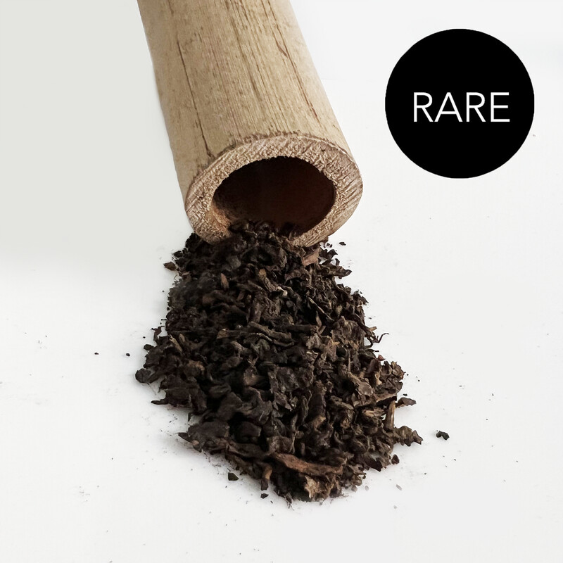 *Rare* 25-year Puer Aged in Bamboo Stick - Year of the Wooden Snake
