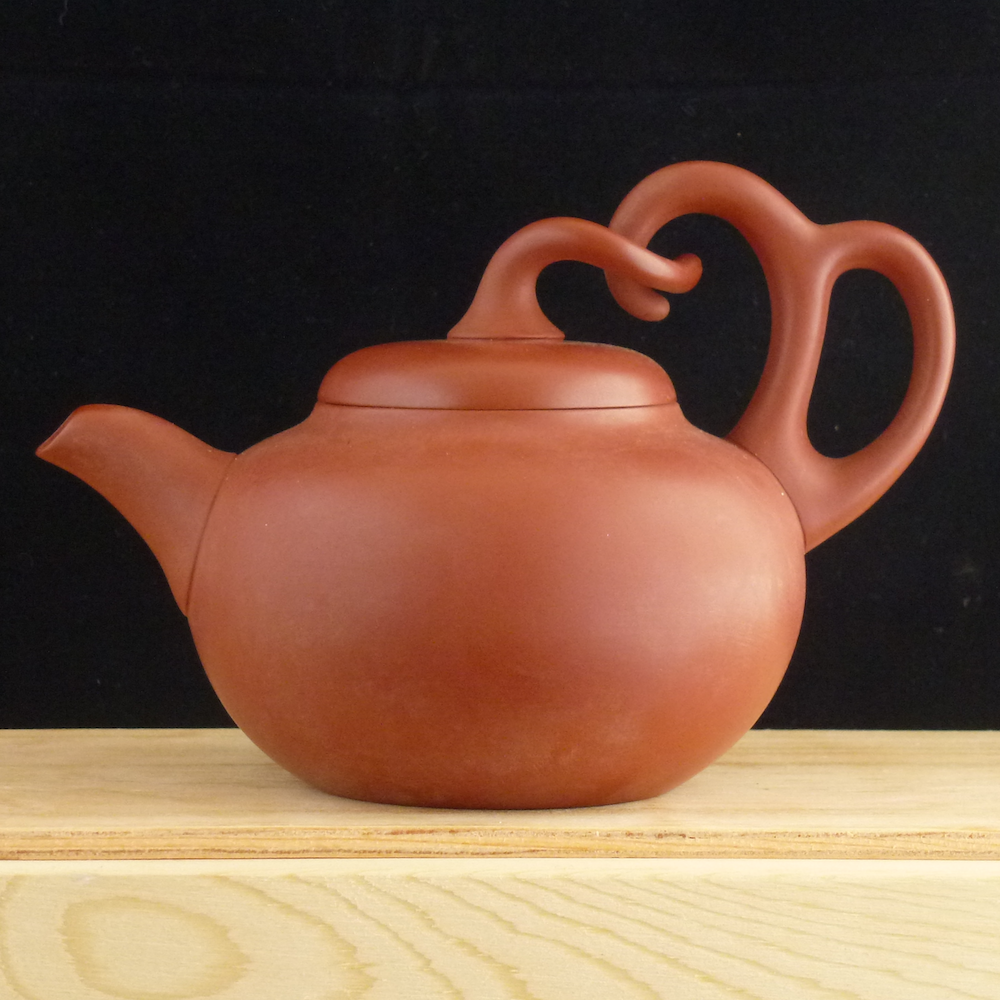 Good Luck Gourd Teapot - Fired Brick Colour
