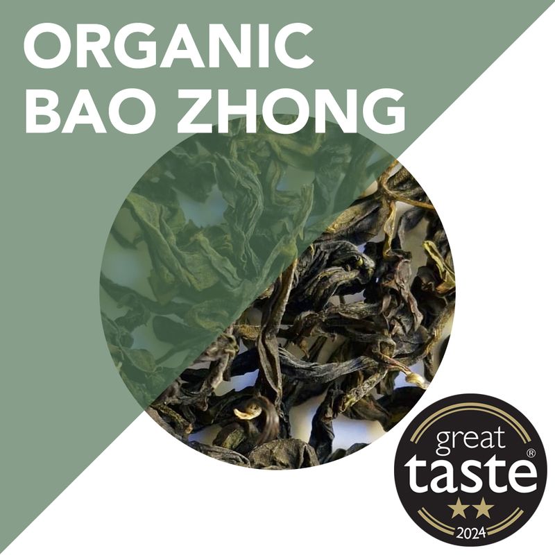 Organic Handpicked Pouchong - Bao Zhong Oolong Tea - Buddhist's choice &amp; charity