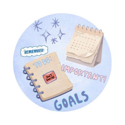 Desk Calendar &amp; Notebook