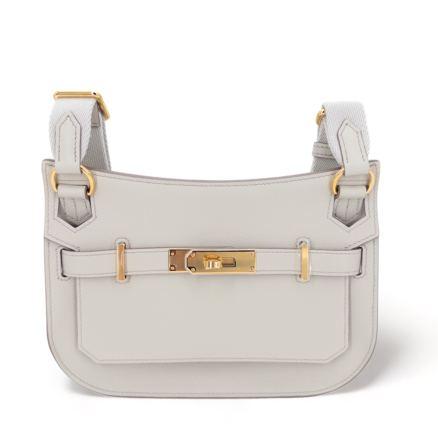 Hermes Beton Evercolor Mini Jypsiere Bag Gold Hardware