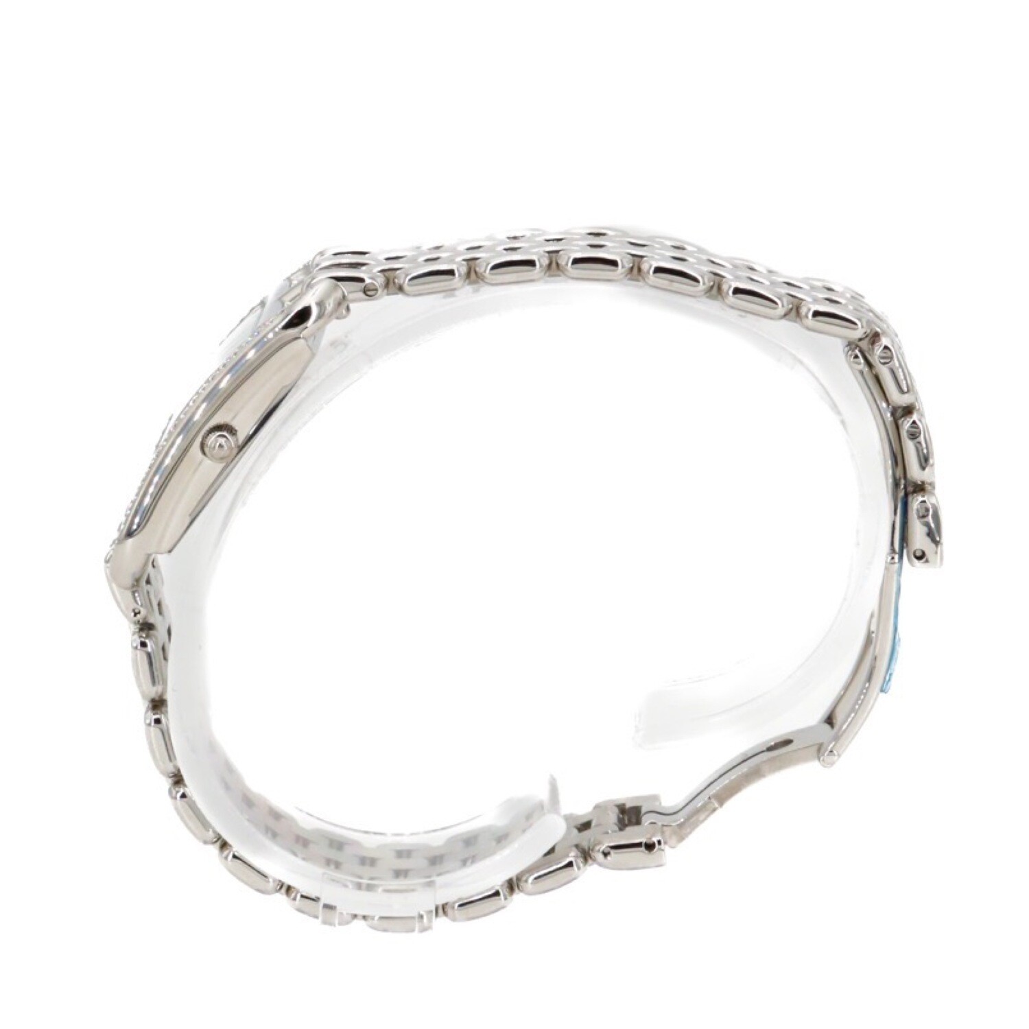 Hermes Cape Cod Steel Watch Diamond-Set Small Model 31 mm