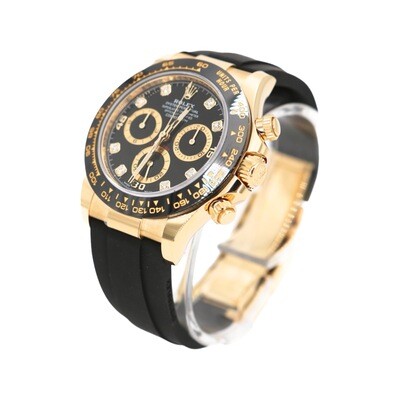 Rolex Cosmograph Daytona Oyster Yellow Gold Watch 116518LN