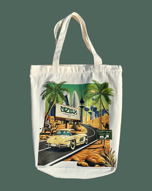 Canvas Size8 Tote Bag