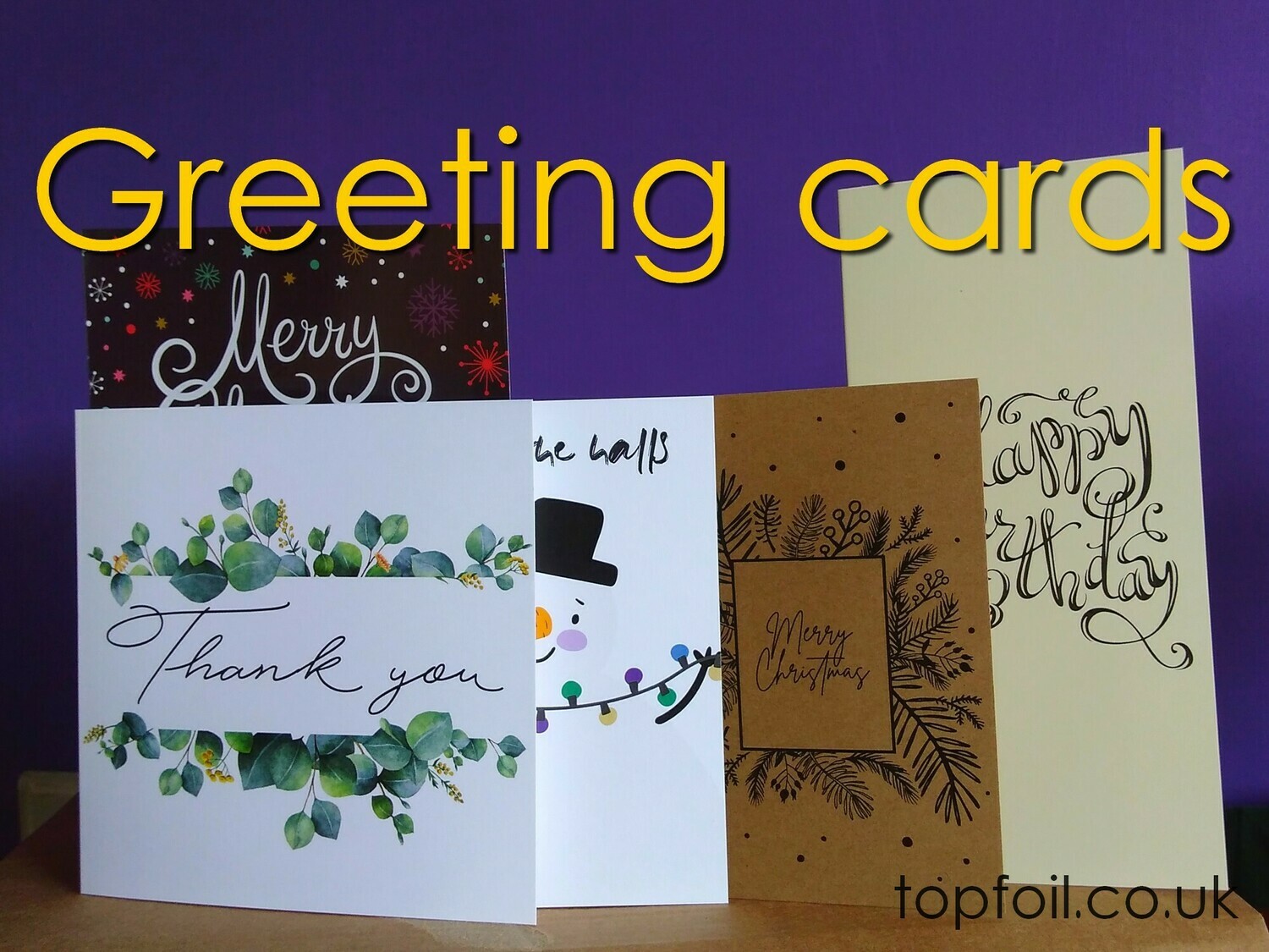 Greeting Cards & Folded Invites